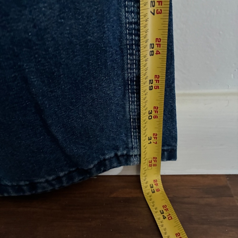 Vtg Big Mac Workwear Overalls Mens 38x32 Denim Carpenter Gorpcore Bibs - Picture 7 of 7